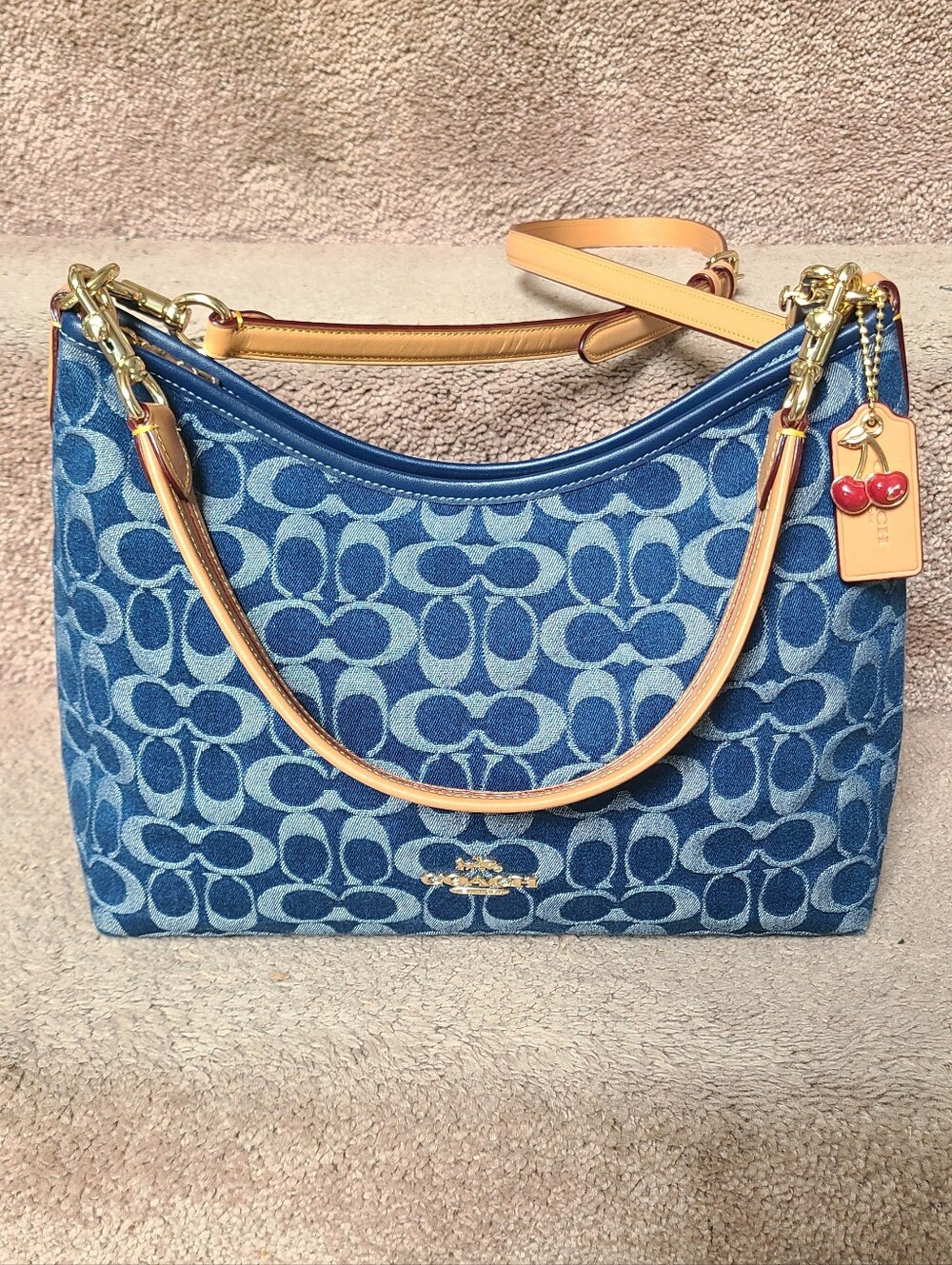 Coach Laurel Signature Denim